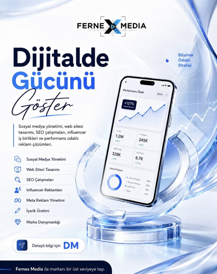 Dijitalde gücünü göster — Fernex Media