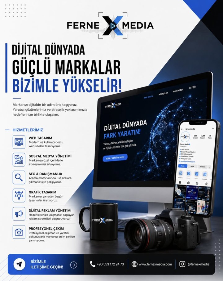 Dijital dünyada güçlü markalar — Fernex Media